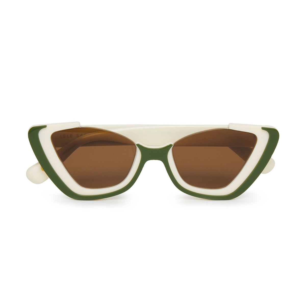 Lele Sadoughi SUNGLASSES SAGE BRICKELL CAT EYE SUNGLASSES