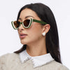 Lele Sadoughi SUNGLASSES SAGE BRICKELL CAT EYE SUNGLASSES