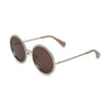 Lele Sadoughi SUNGLASSES SILVER JUDY SUNGLASSES