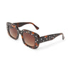 Lele Sadoughi SUNGLASSES TORTOISE ASPEN SUNGLASSES