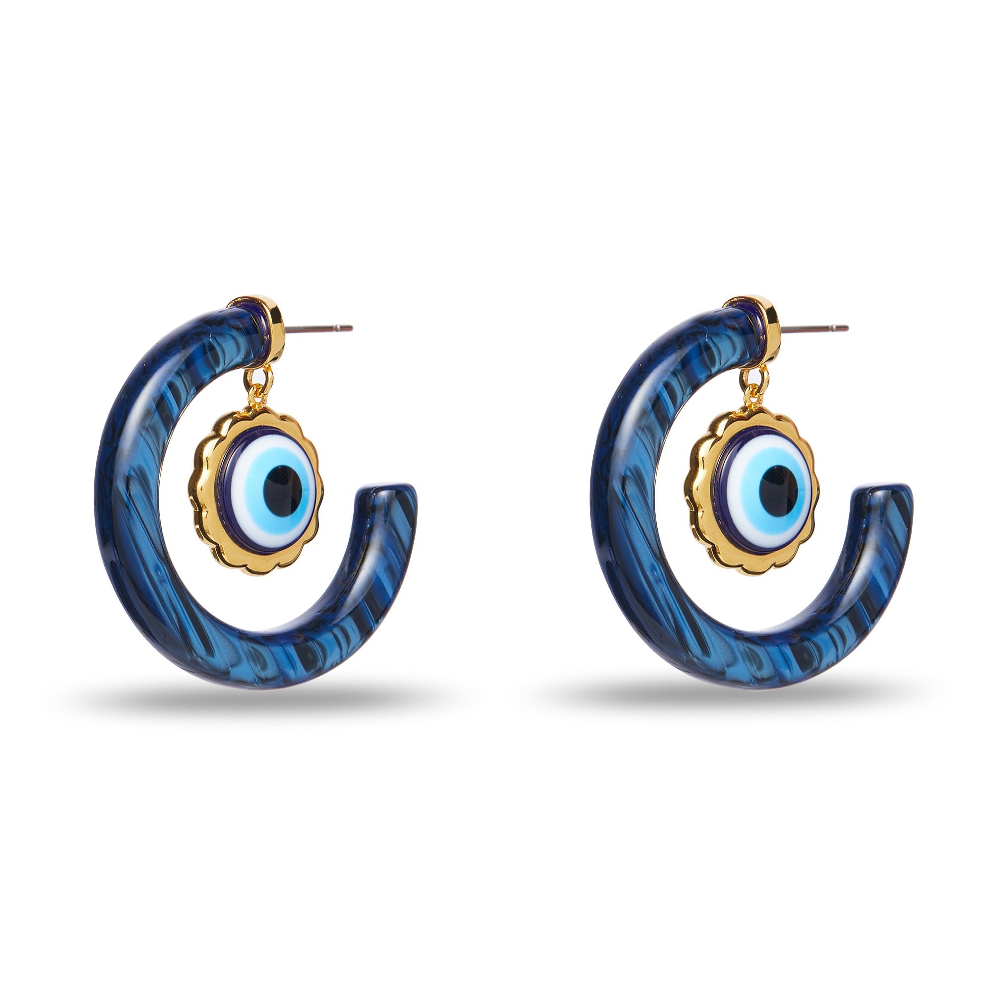 All seeing eye hoop earrings  Earrings Online Shopping  Earrings   TALISMAN