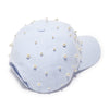 Lele Sadoughi HATS ONE SIZE PACIFIC SKY MULTI PEARL SEERSUCKER BASEBALL CAP