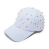 Lele Sadoughi HATS ONE SIZE PACIFIC SKY MULTI PEARL SEERSUCKER BASEBALL CAP