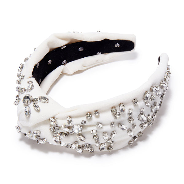 Lele sadoughi outlets x Liberty Clementina Multi Crystal Knotted Headband