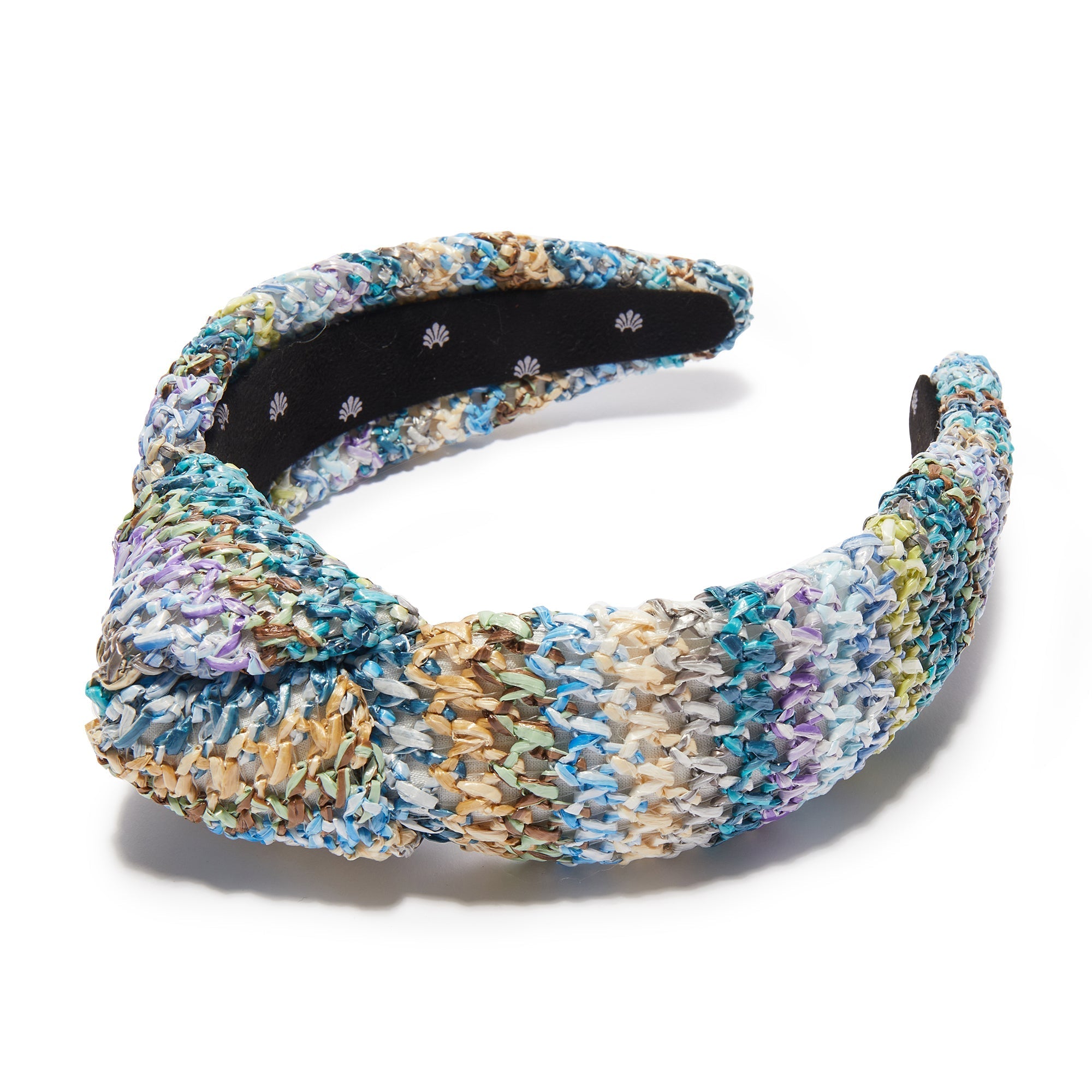 OCEAN BREEZE RAFFIA KNOTTED HEADBAND - Lele Sadoughi